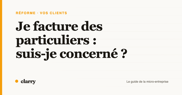 Couverture de l'article : je facture des particuliers, suis-je concerné par la facturation électronique