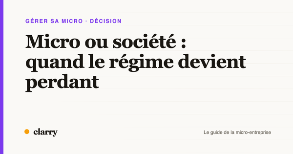 Couverture de l'article : micro ou société, quand le régime devient perdant