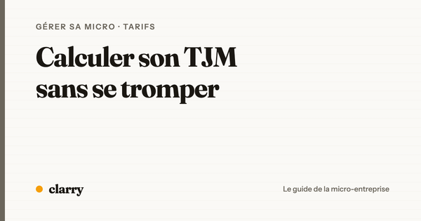 Méthode de calcul du taux journalier moyen en micro-entreprise